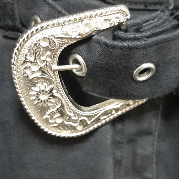 Black Denim Jumpsuit - Picture 7 of 12